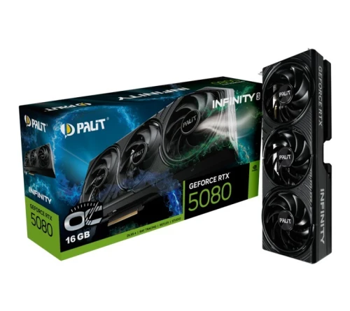 Palit Karta graficzna GeForce RTX 5080 INFINITY 3 OC 16GB GDDR7 256bit