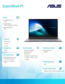 Asus Laptop ExpertBook P1 P1503CVA-S72681XA Core 3 100U/16GB/512GB/15.6 FHD/W11 Pro Edu/3YRS 377417