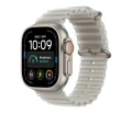 Apple Smartwatch Watch Ultra 4 GPS + Cellular, koperta 49mm z tytanu w kolorze naturalnym, pasek Ocean w kolorze półprzezroczystej szarości 377705