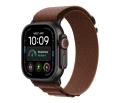 Apple Smartwatch Watch Ultra 4 GPS + Cellular, koperta 49mm z tytanu w kolorze czarnym, opaska Alpine w kolorze burgundu - rozmiar L 377729