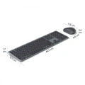 Hama Zestaw klawiatura i mysz WKM-550 Czarno-szara 377841