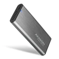 AXAGON EEM2-SG2 Obudowa zewnętrzna aluminiowa bezśrubowa USB-C 3.2 Gen 2 M.2 NVMe & SATA SSD + USB-A - USB-C redukcja 378313