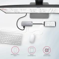 AXAGON HMC-6M2 Wieloportowy hub USB-C 3.2 Gen 1, slot M.2 SATA + HDMI + GLAN + 2x USB-A + PD 100W 378331