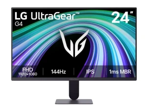 LG Electronics Monitor gamingowy 24G411B-B 23,8 cala IPS Ultragear
