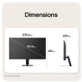 LG Electronics Monitor gamingowy 24G411B-B 23,8 cala IPS Ultragear 378628