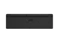 Natec Klawiatura Tang US bezprzewodowa BT + 2.4GHz cicha Slim czarna 379157