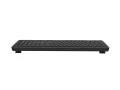 Natec Klawiatura Tang US bezprzewodowa BT + 2.4GHz cicha Slim czarna 379158