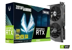 ZOTAC Karta graficzna RTX 3060 Twin Edge 12GB GDDR6 192bit 3DP/HDM