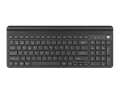 Natec Klawiatura Felimare US bluetooth + 2.4GHz Slim, uchwyt na        telefon/tablet czarna 379853