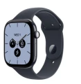Apple Watch Series 12 GPS + Cellular, koperta 46 mm z ceramiki w kolorze granatowej nocy, pasek sportowy w kolorze granatu - rozmiar M/L 379870