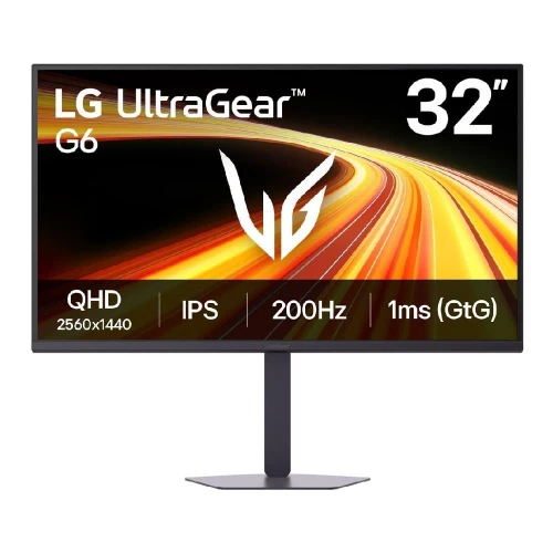 Monitor LG 31,5" UltraGear G6 32G620B-B IPS QHD 200Hz 2xHDMI DP