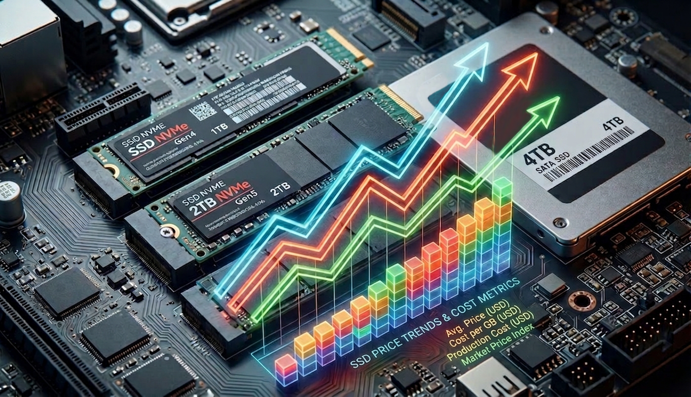 Z klasy średniej do luksusu – dlaczego dyski SSD drożeją w takim tempie?